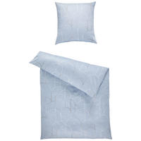 BETTWÄSCHE ATELIER Makosatin 155/220 cm  - Silberfarben, Design, Textil (155/220cm) - Estella