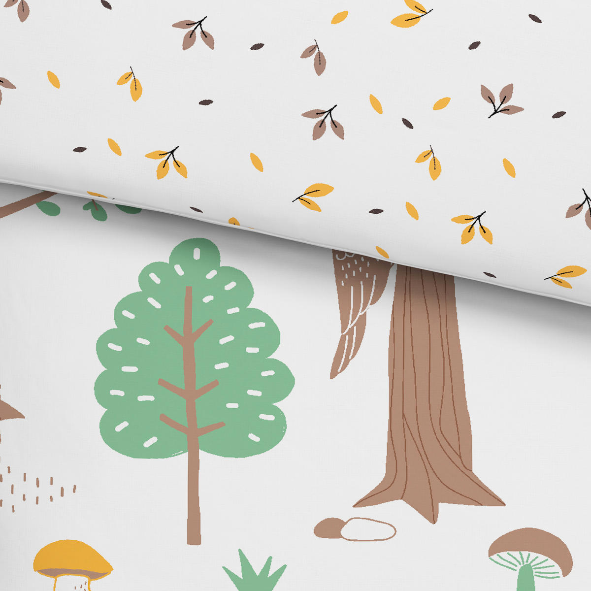 BABYBETTWÄSCHESET 100/135 cm  - Weiss/Multicolor, Basics, Textil (100/135cm) - Patinio