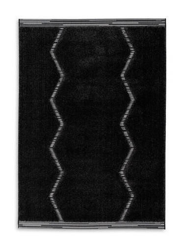 WEBTEPPICH 80/150 cm Schwarz  - Schwarz, Design, Textil (80/150cm) - Schöner Wohnen
