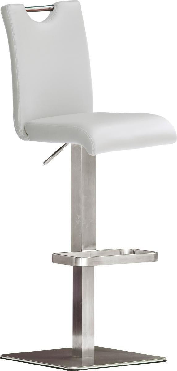 BARPALL i vit, stålfärgad - stålfärgad/vit, Design, metall/textil (42/90-115/50cm) - Livetastic