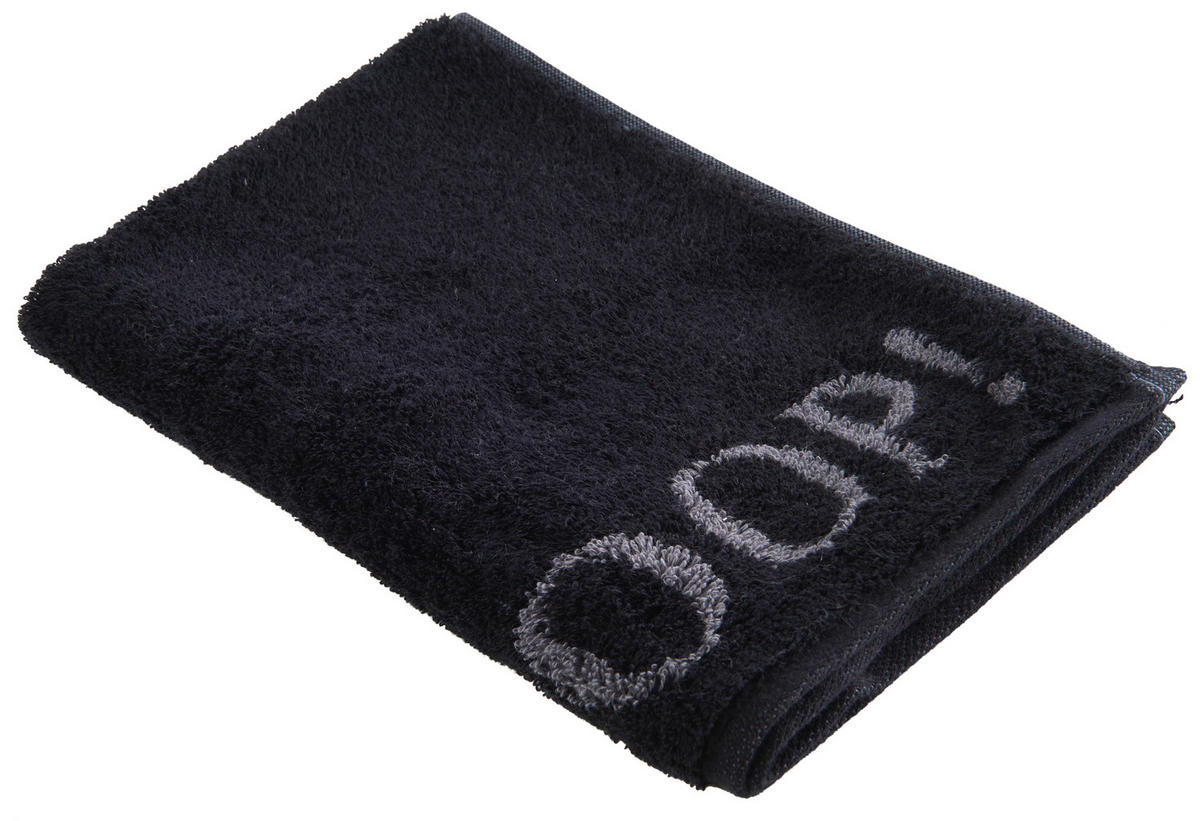 UTERÁK PRE HOSTÍ, 30/50 cm, sivá, čierna - čierna/sivá, Design, textil (30/50cm) - Joop!