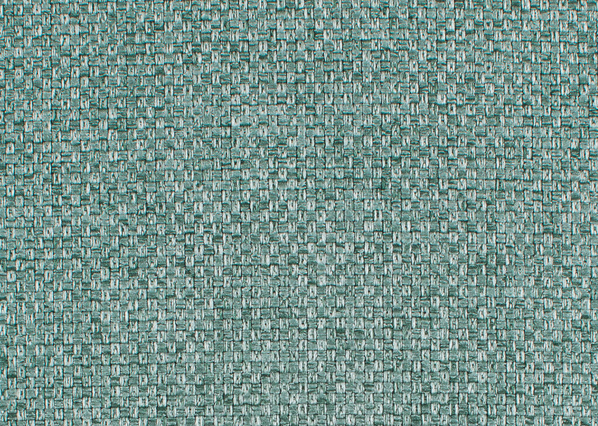 ECKSOFA in Flachgewebe Salbeigrün  - Salbeigrün/Schwarz, Design, Textil/Metall (256-363/212-253cm) - Dieter Knoll