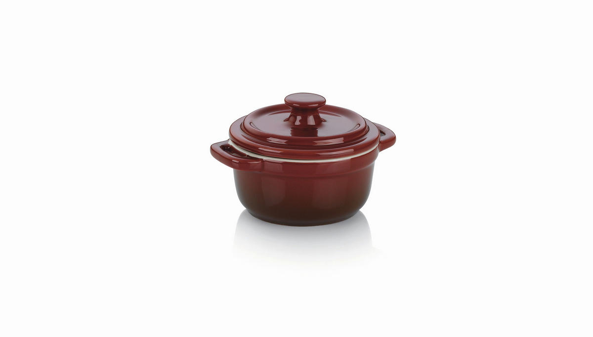 PEKAČ     - crvena, Basics, keramika (10/8cm)