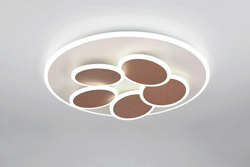 Thumbnail - Trio Leuchten Led-Deckenleuchte, Braun, Grau, Metall, 7.5 cm, Farben fixierbar, Lampen & Leuchten, Innenbeleuchtung, Leu...