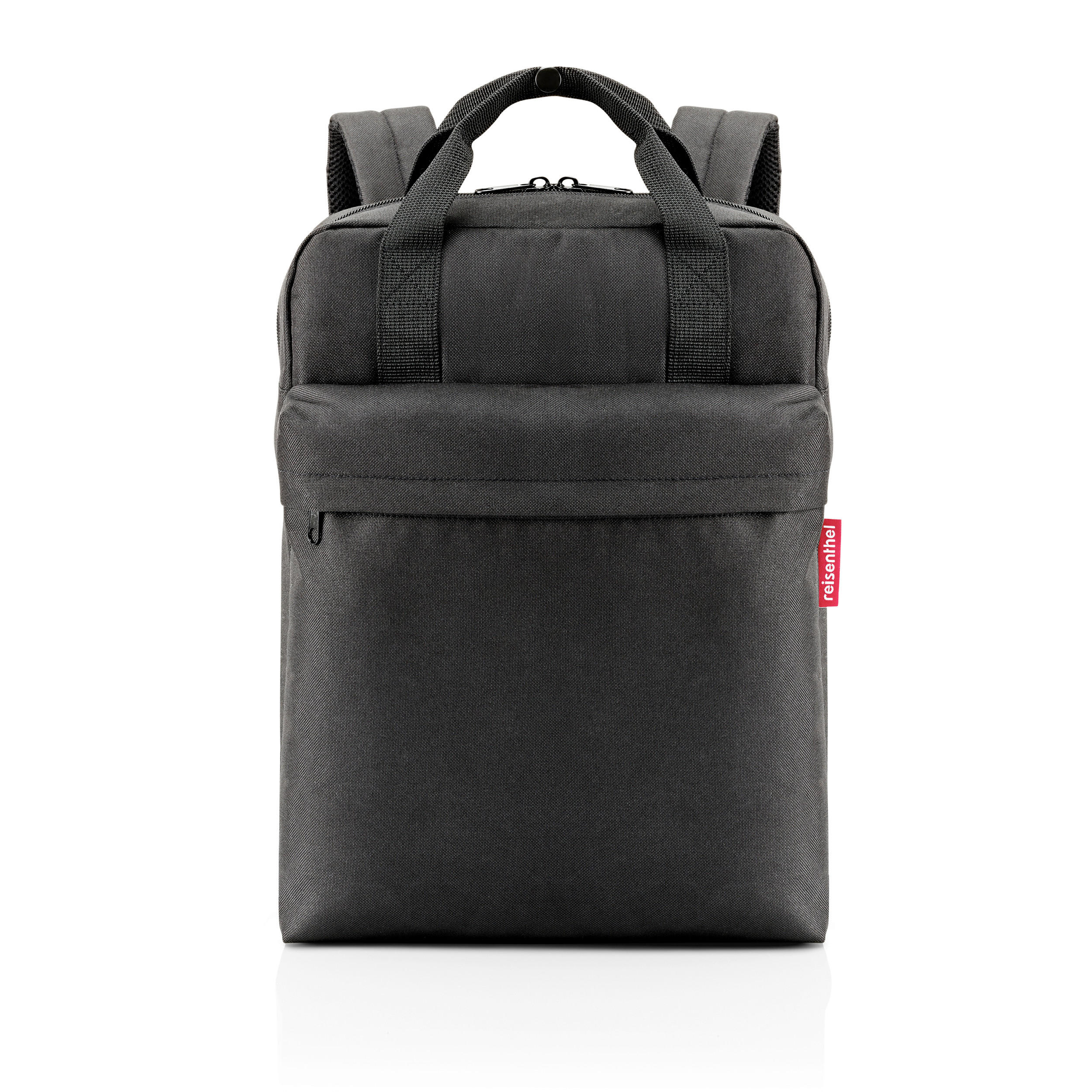 RUCKSACK  - Schwarz, Basics, Kunststoff/Textil (30/39/13cm) - Reisenthel