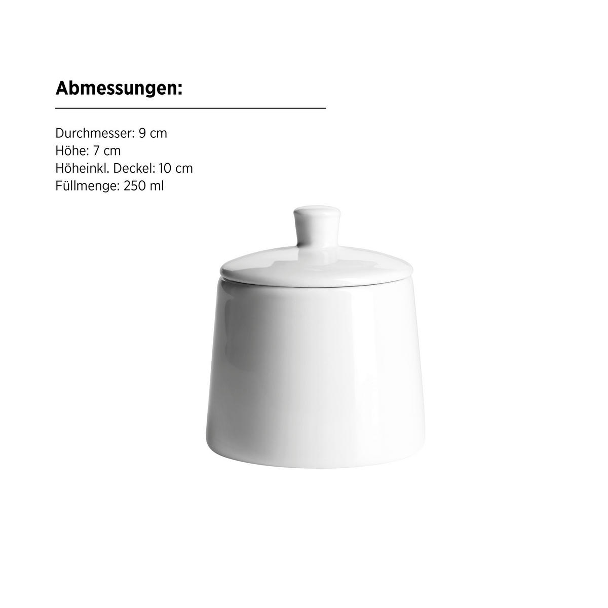 KOMBISERVICE ALESIA 62-teilig  - Weiss, Basics, Keramik - Mäser