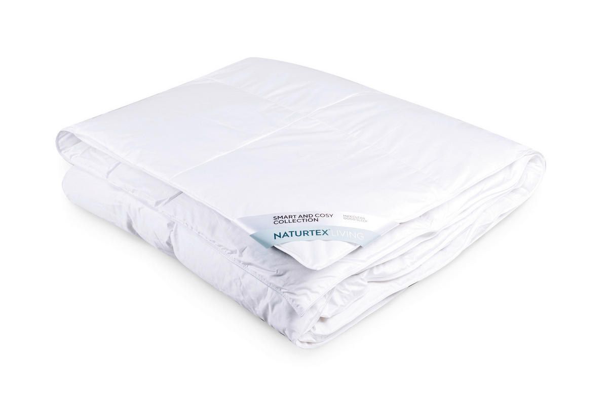 PEHELYPAPLAN  - fehér, Basics, textil (140/200/10cm) - Naturtex