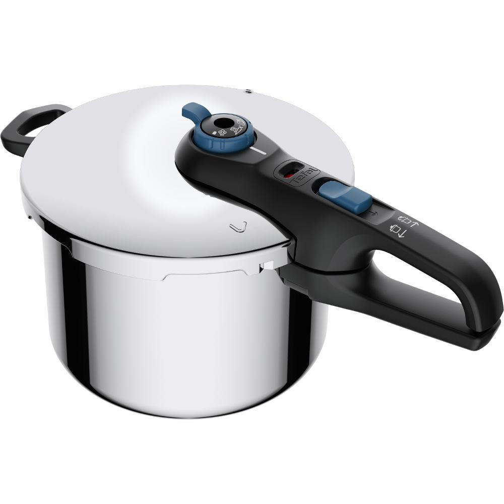 EKSPRES LONAC 8 l SECURE TRENDY AQUA - boje oplemenjenog čelika, Basics, metal/plastika (44,4cm) - Tefal