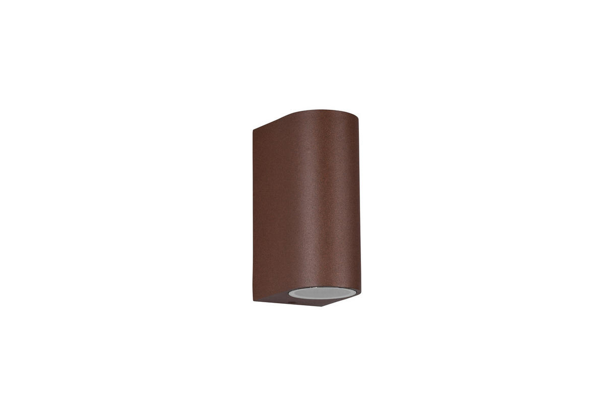 AUSSENWANDLEUCHTE - Rostfarben, Konventionell, Metall (6,9/15/9,2cm) - Trio Leuchten