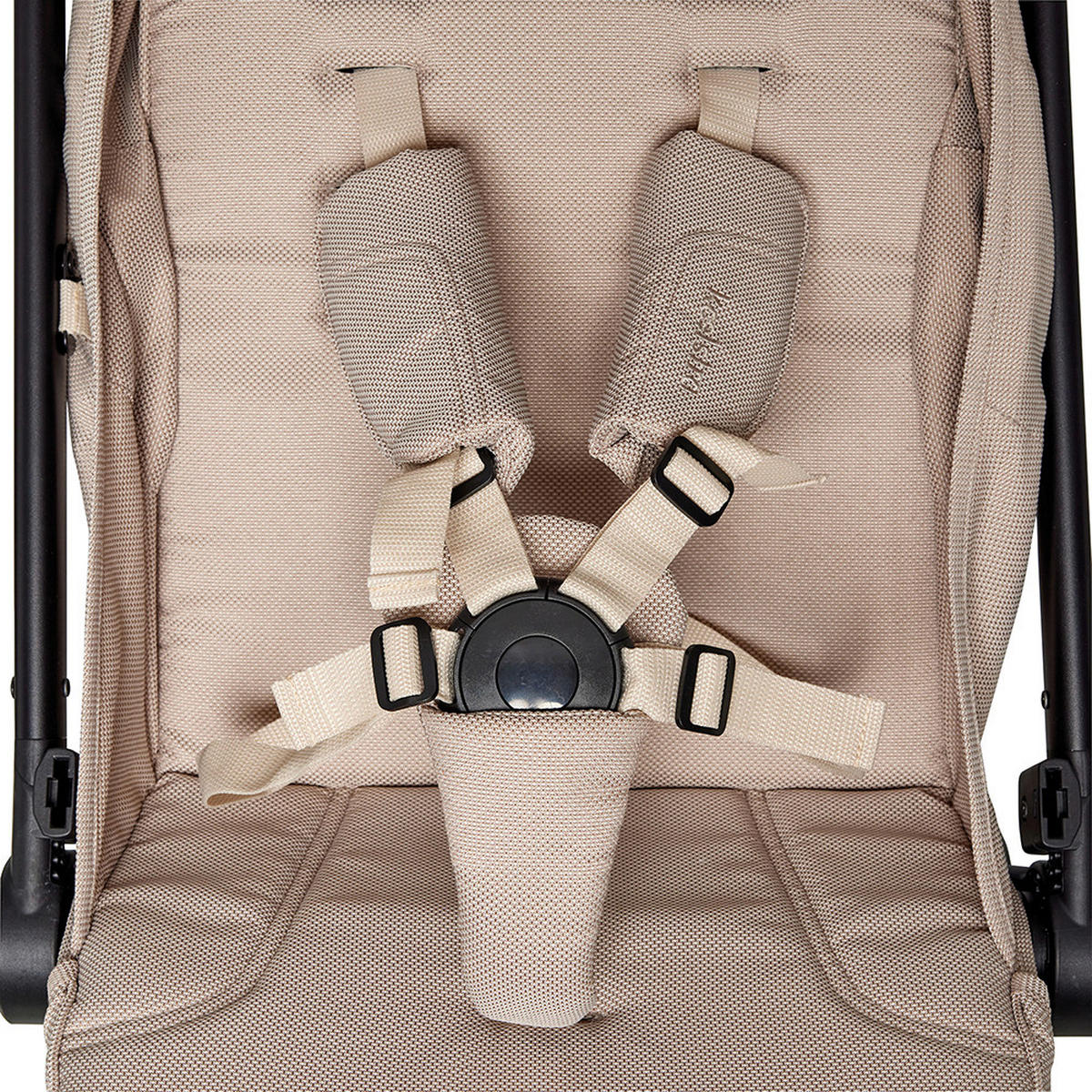BUGGY RE-ACT  - Taupe/Schwarz, Basics, Kunststoff/Textil (108/85/51,5cm)
