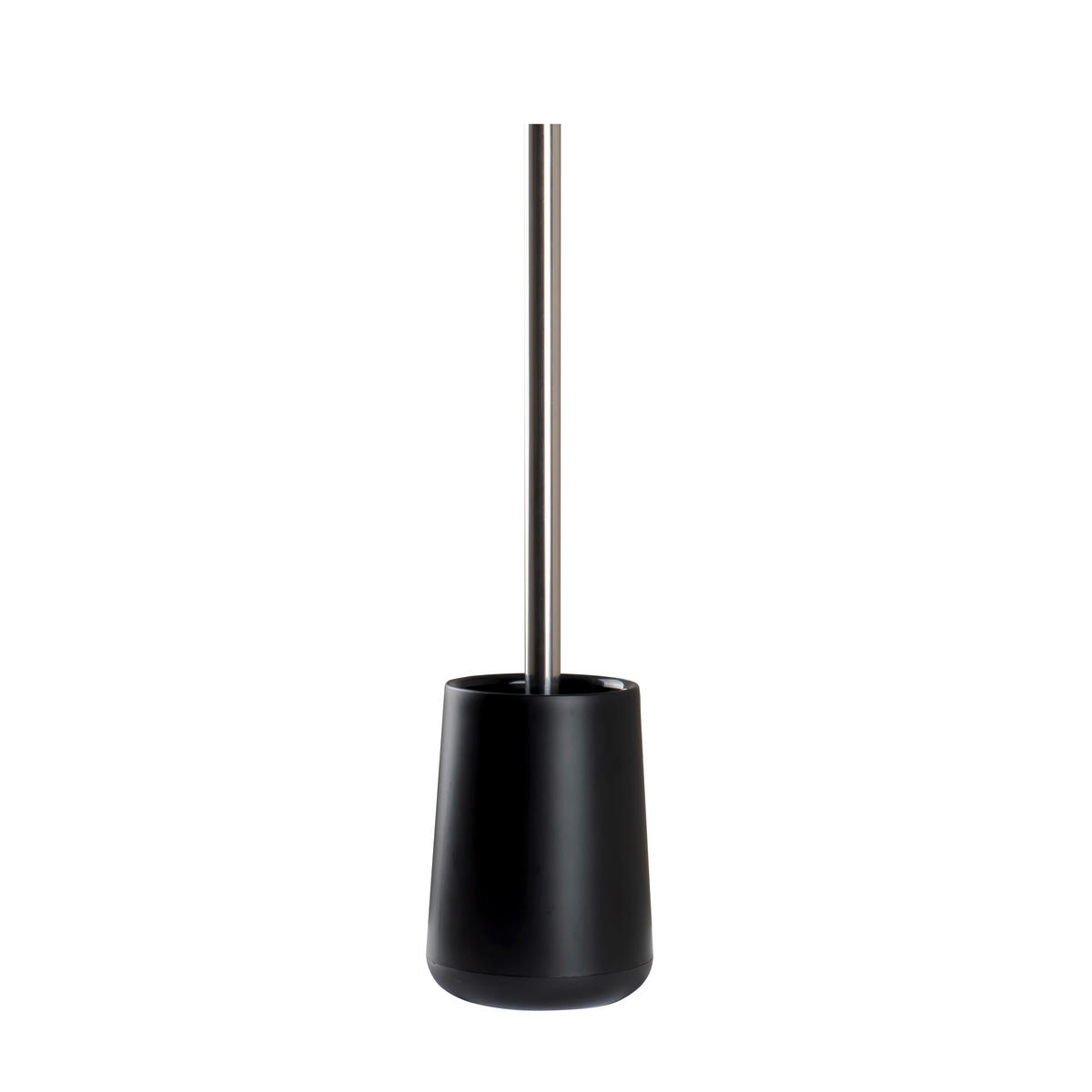 WC KEFE-SZETT fém  műanyag   - króm/fekete, Basics, műanyag/fém (10/38,5/10cm) - Sadena