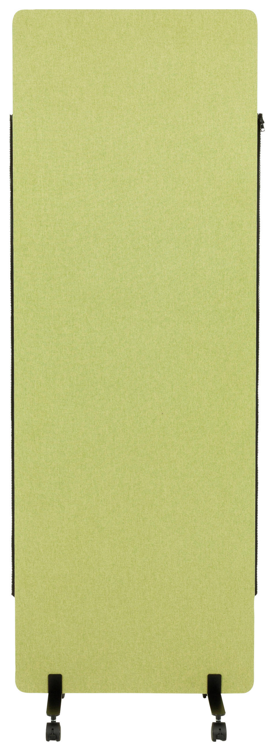 MELLANVÄGG  i metall, plast, textil  ljusgrön  - ljusgrön, Basics, metall/textil (60/177/3cm) - MID.YOU