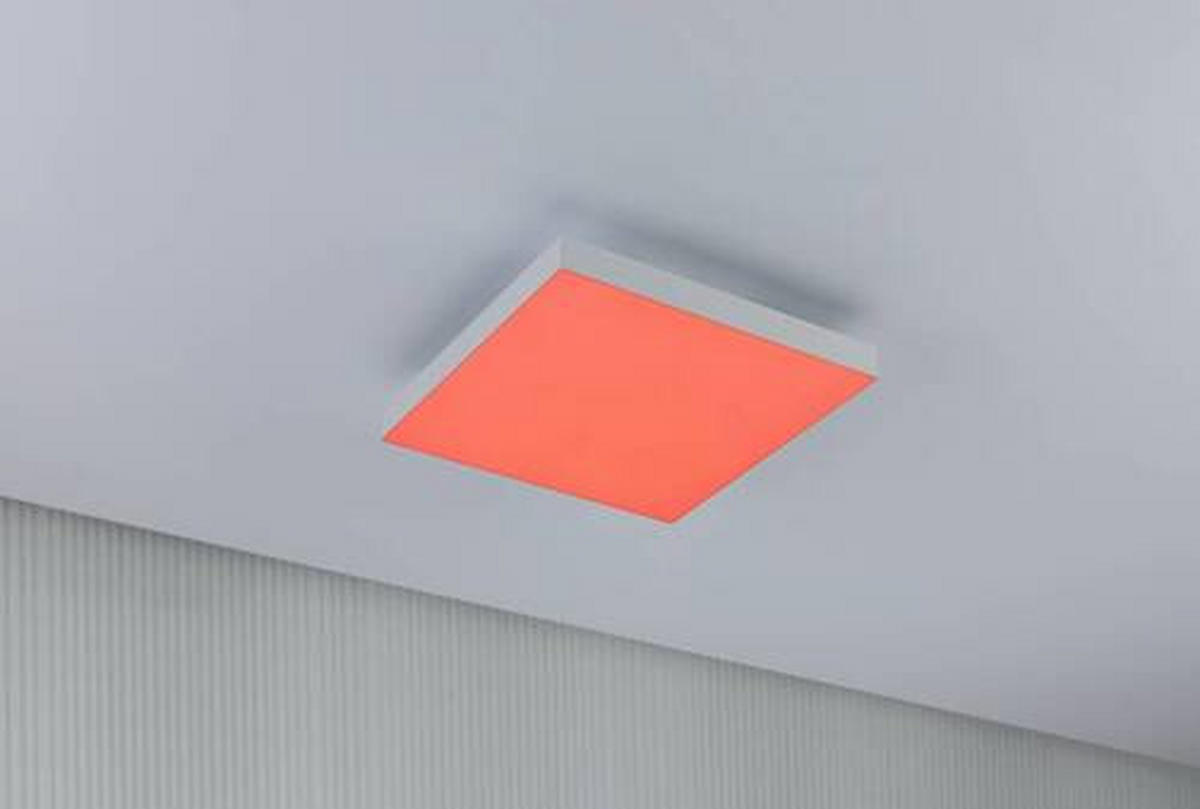 LED-PANEEL  - Weiß, Basics, Metall (29,5/29,5cm) - Paulmann