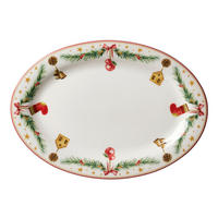 SERVÍROVACIA TÁCKA    - viacfarebná, Basics, keramika (32/21/3cm) - Ritzenhoff Breker