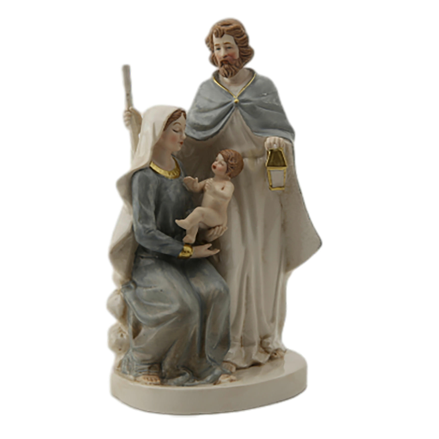 KRUBBFIGUR  - grå, Lifestyle, keramik (13,6/23,2/10,8cm) - X-Mas