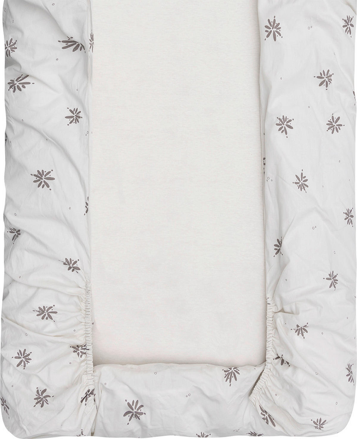BABYBETTWÄSCHE 100/135 cm  - Grauweiß, Basics, Textil (100/135cm) - Witlof for Kids