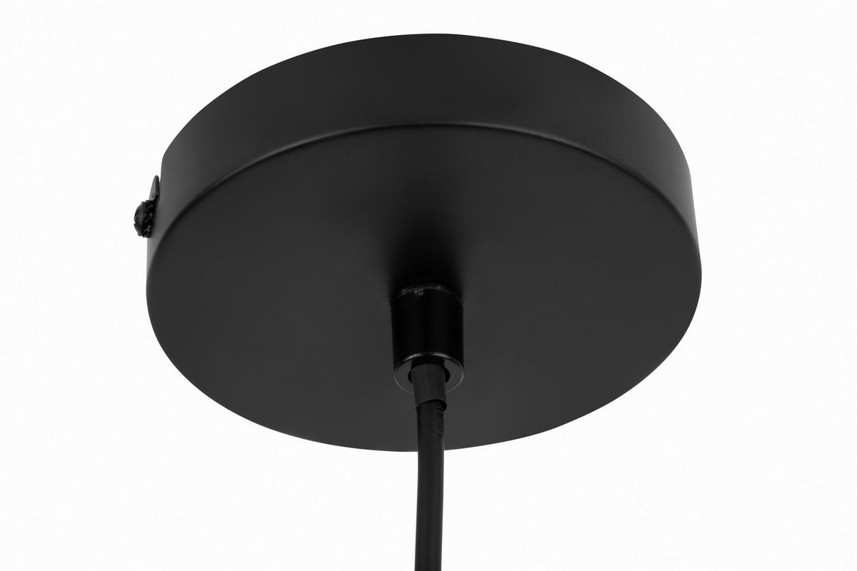 HÄNGELEUCHTE 15/120 cm  - Schwarz, Design, Stein/Metall (15/120cm) - Collet's Monde