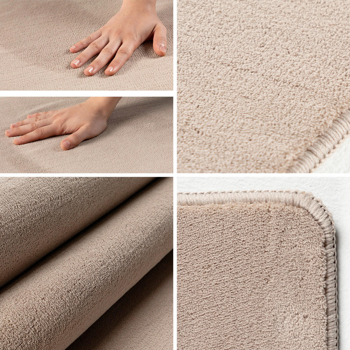 LÄUFER 80/250 cm Sky  - Beige, Basics, Textil (80/250cm) - Novel