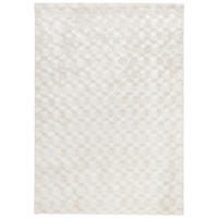 Covor Cu Fir Lung   - alb, Konventionell, textil (160/230cm) - Novel