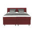 BOXSPRINGBETT 180/210 cm INKL. Matratze, Topper - Rot, KONVENTIONELL, Textil (180/210cm) - Esposa BOXSPRINGBETT 180/210 cm INKL. Matratze, Topper - Rot, KONVENTIONELL, Textil (180/210cm) - Esposa