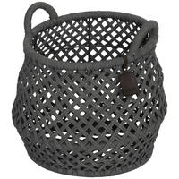 DEKOKORB  - Graphitfarben/Braun, Basics, Textil/Metall (38-44/42/38-44cm) - Joop!