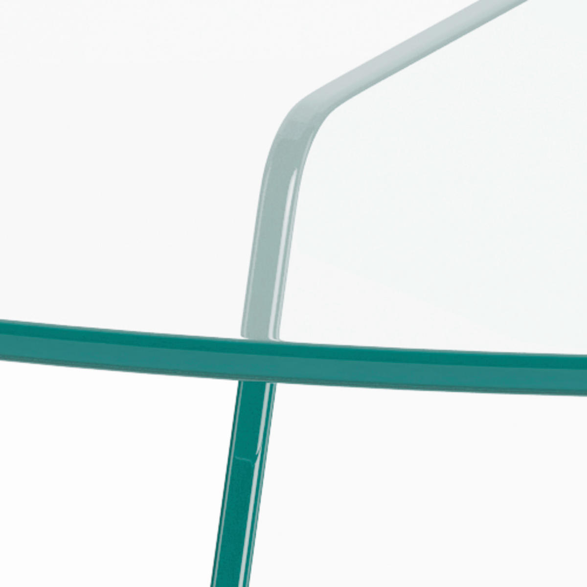 SOFFBORD i glas 80/80/40 cm  - klar, Design, glas (80/80/40cm) - MID.YOU