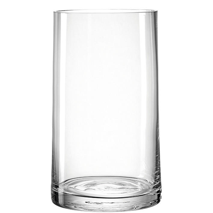 VASE 26,00 cm  - Transparent, Basics, Glas (15/26/15cm) - Leonardo