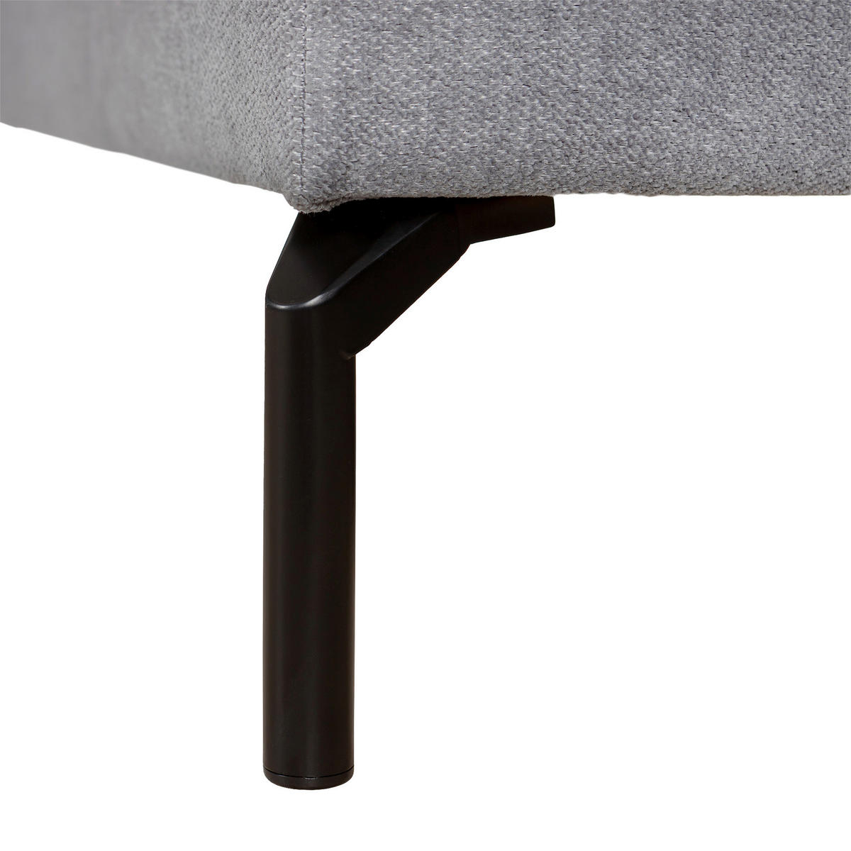SOFFA i grå, svart  - grå/svart, Basics, metall/trä (277/82/172cm) - Pure Home Comfort