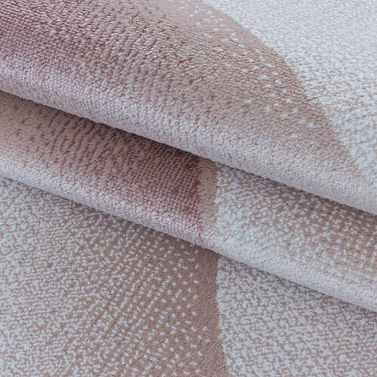 VÄVD MATTA 80/150 cm Costa 3523 Pink  - pink, Design, textil (80/150cm)