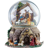 SCHNEEKUGEL - Multicolor, LIFESTYLE, Keramik/Kunststoff (18/18/22cm)