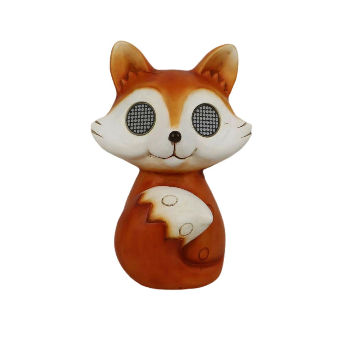 Vulpe Decorativă - alb/portocaliu, Lifestyle, plastic (18/26/16cm)