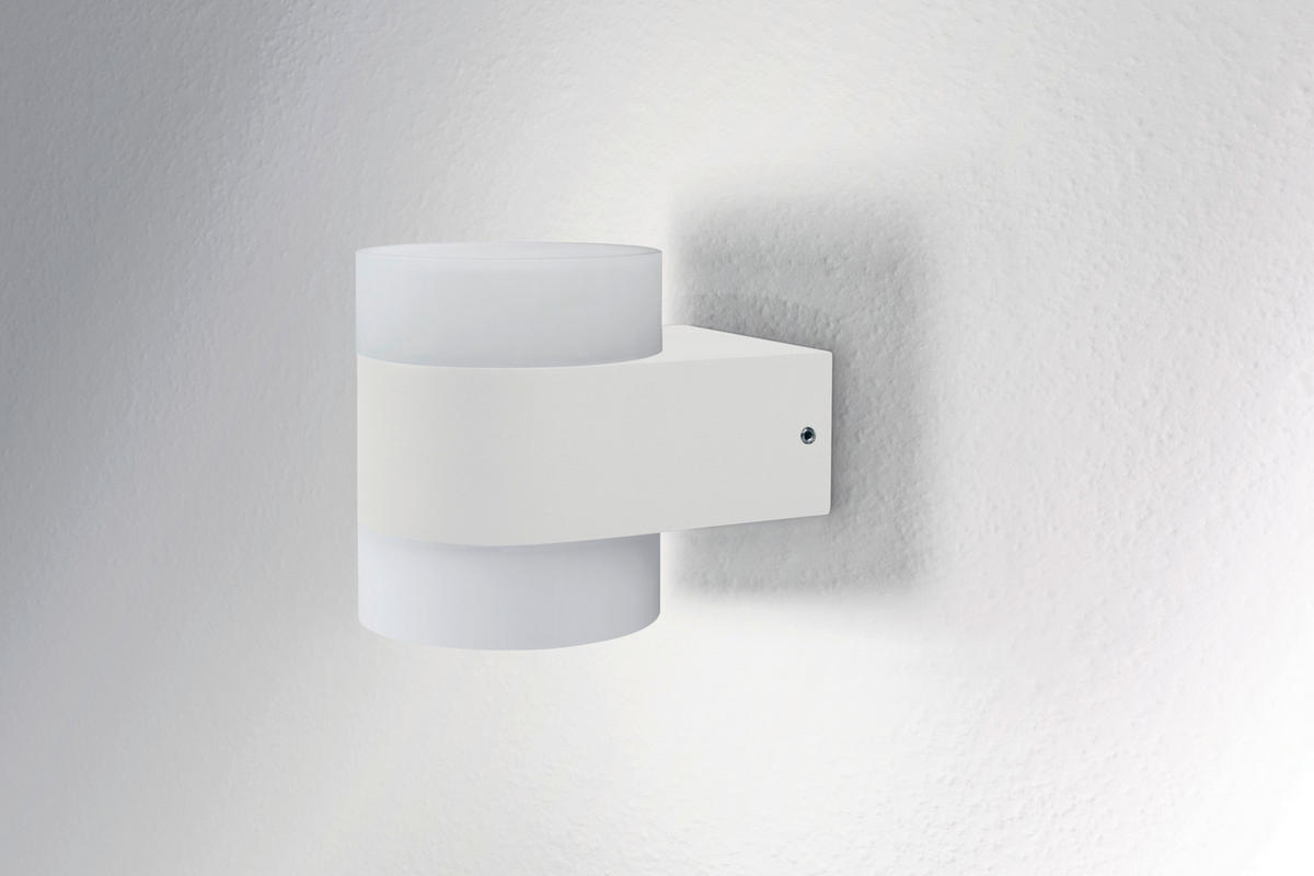 LED-WANDLEUCHTE Endura Style UpDown Puck 13,1/9,1/11 cm  - Weiß, Basics, Metall (13,1/9,1/11cm) - Ledvance