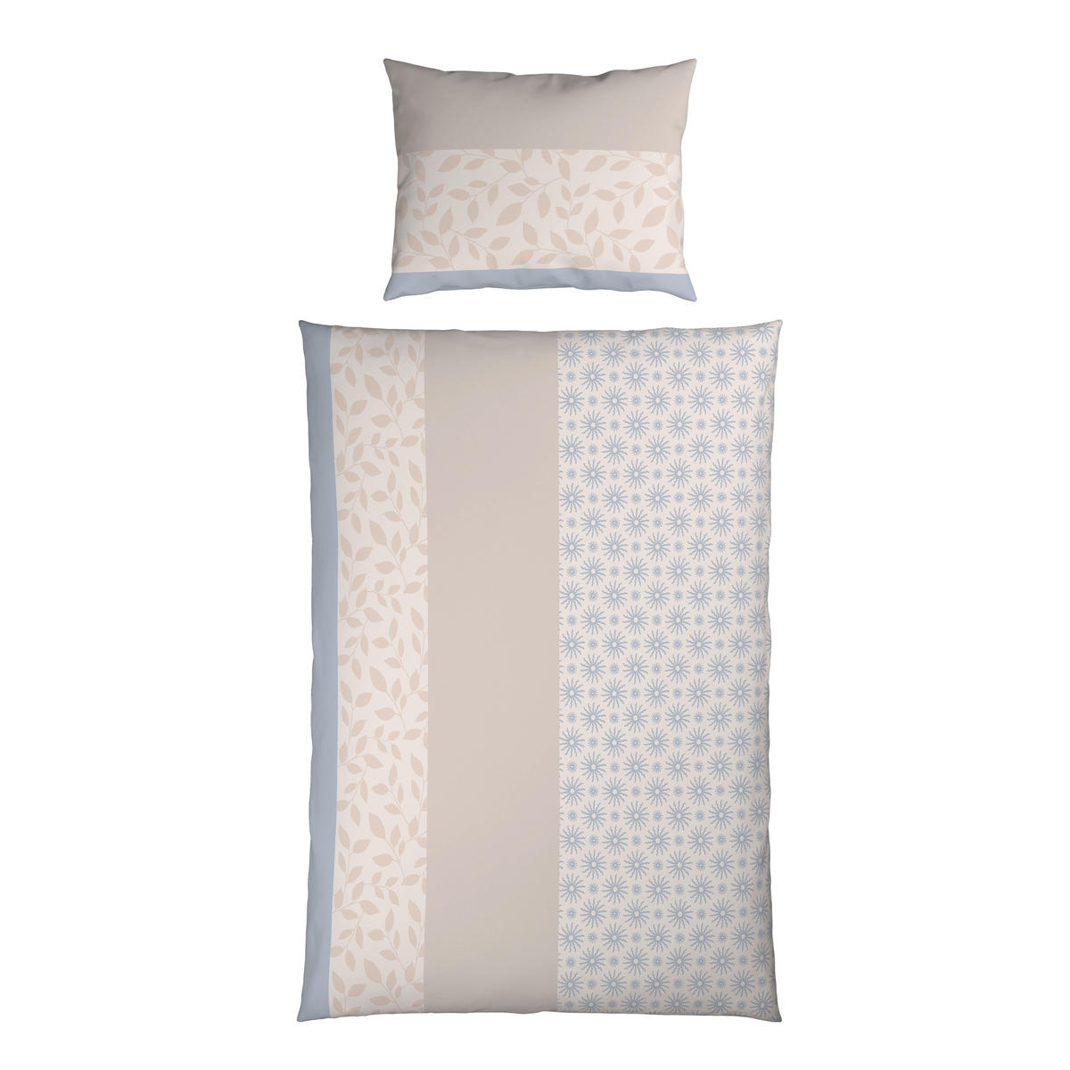 BETTWÄSCHESET 2-teilig Satin 160/210 cm  - Multicolor, Konventionell, Textil (160/210cm) - Novel