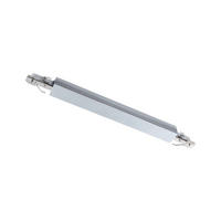 SCHIENENSYSTEM-STROMTRENNER URail ZB Dimm/Switch 24,0/1,8/2,1 cm   - Chromfarben, Basics, Kunststoff (24,0/1,8/2,1cm) - Paulmann
