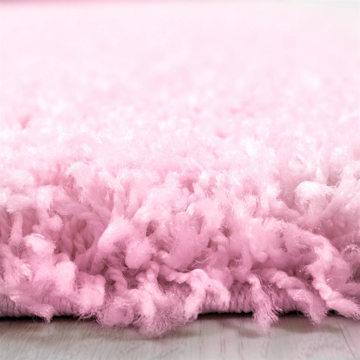 HOCHFLORTEPPICH 200/200 cm Life Rosa  - Rosa, KONVENTIONELL, Textil (200/200cm) - Novel