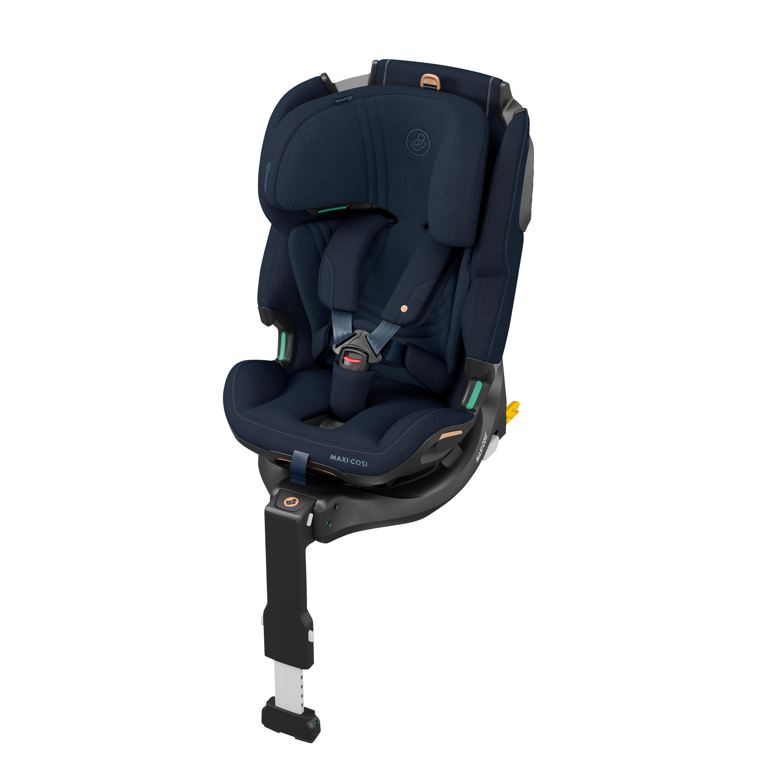REBOARDER-KINDERSITZ Emerald 360 Pro  - Dunkelblau, Basics, Kunststoff/Textil (43/65/58cm) - Maxi-Cosi