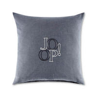 ZIERKISSEN Soft Label 35/35 cm  - Blau, Design, Textil (35/35cm) - Joop!