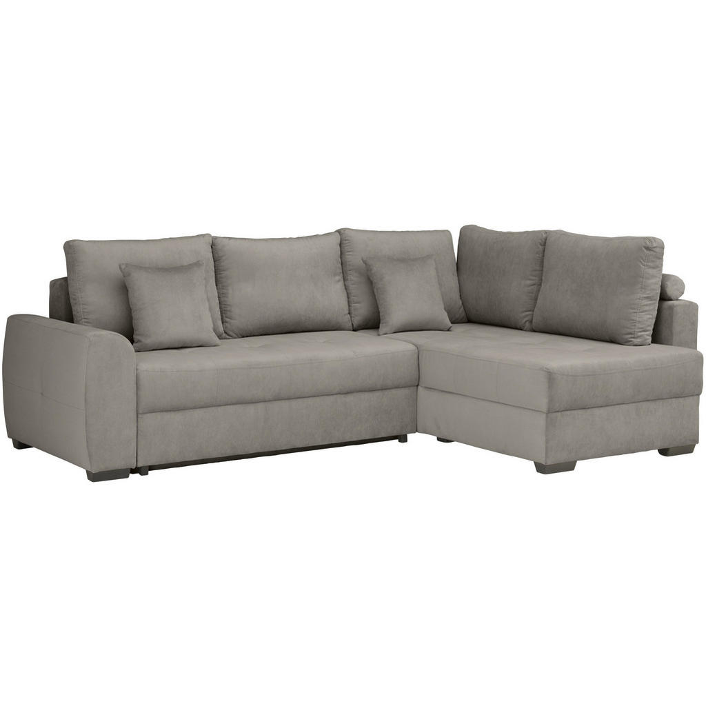 Thumbnail - Stylife Ecksofa, Hellgrau, Textil, 3-Sitzer, Füllung: Schaumstoffflocken, seitenverkehrt montierbar, L-Form, links monti...