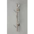 WANDGARDEROBE Alufarben, Edelstahlfarben - Edelstahlfarben/Alufarben, Design, Metall (12/63/16cm)
