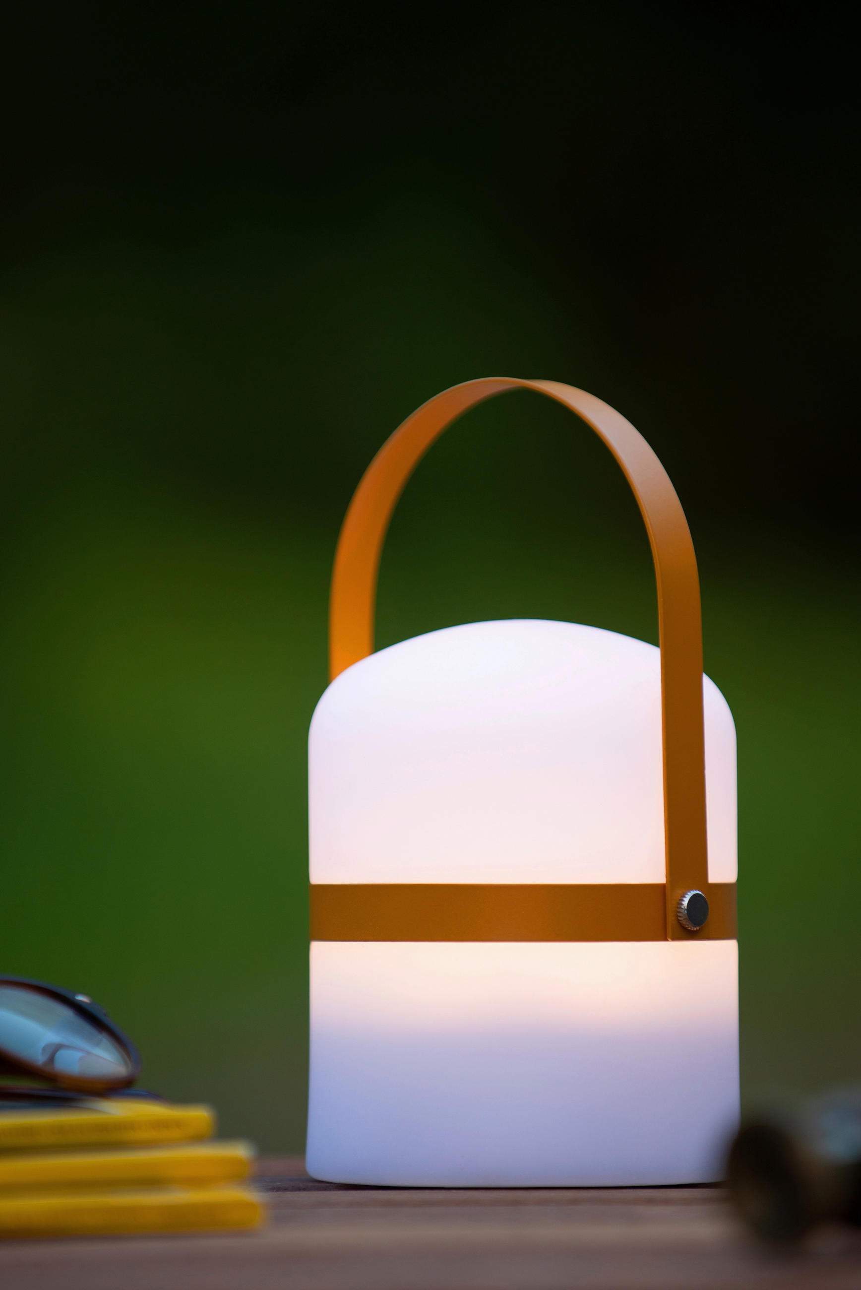 LED-AUßENLEUCHTE 10/18.5 cm   - Weiß/Braun, Basics, Kunststoff/Metall (10/18.5cm) - Lucide