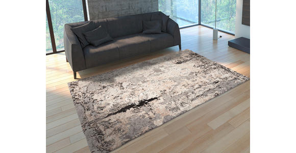 VINTAGE-TEPPICH 200/250 cm Timeline Quantum Hellgrau - Hellgrau, Design, Textil (200/250cm) - Novel