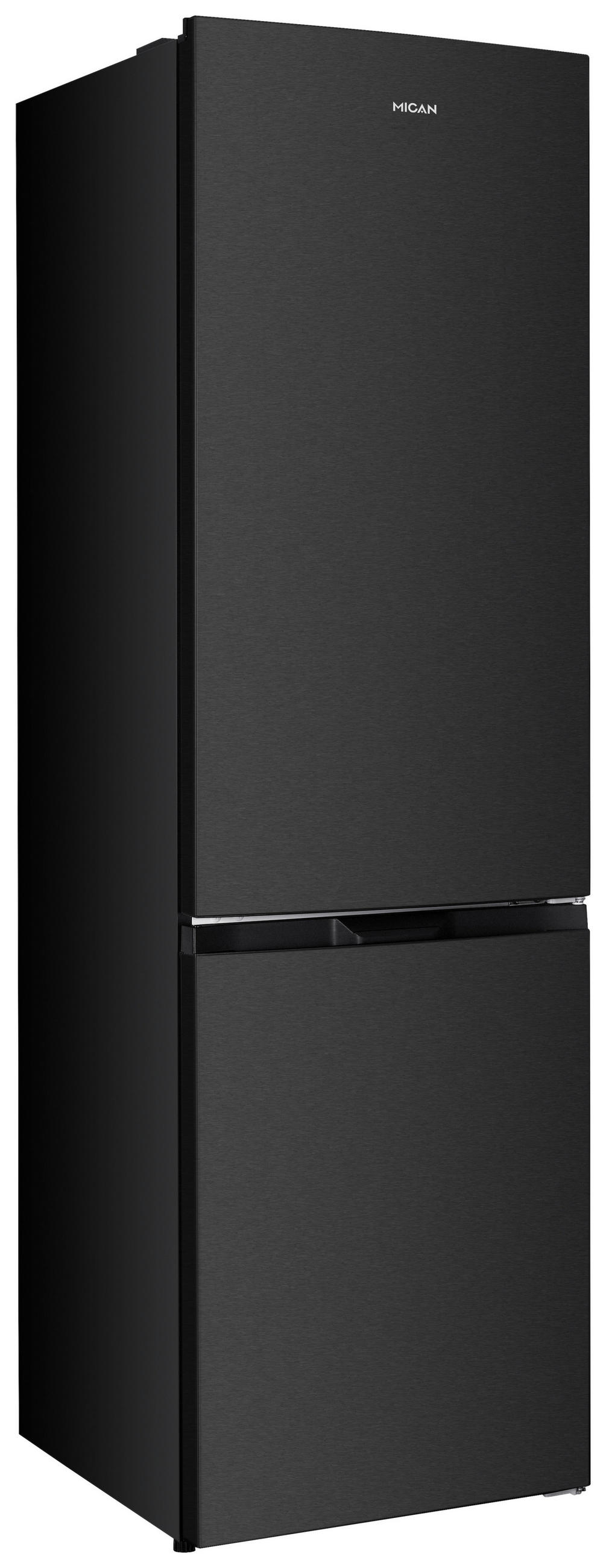 KÜHL-GEFRIER-KOMBINATION 60/180/54 cm SKHBMF55NFSD  - Schwarz, Basics, Glas/Kunststoff (60/180/54cm) - Mican