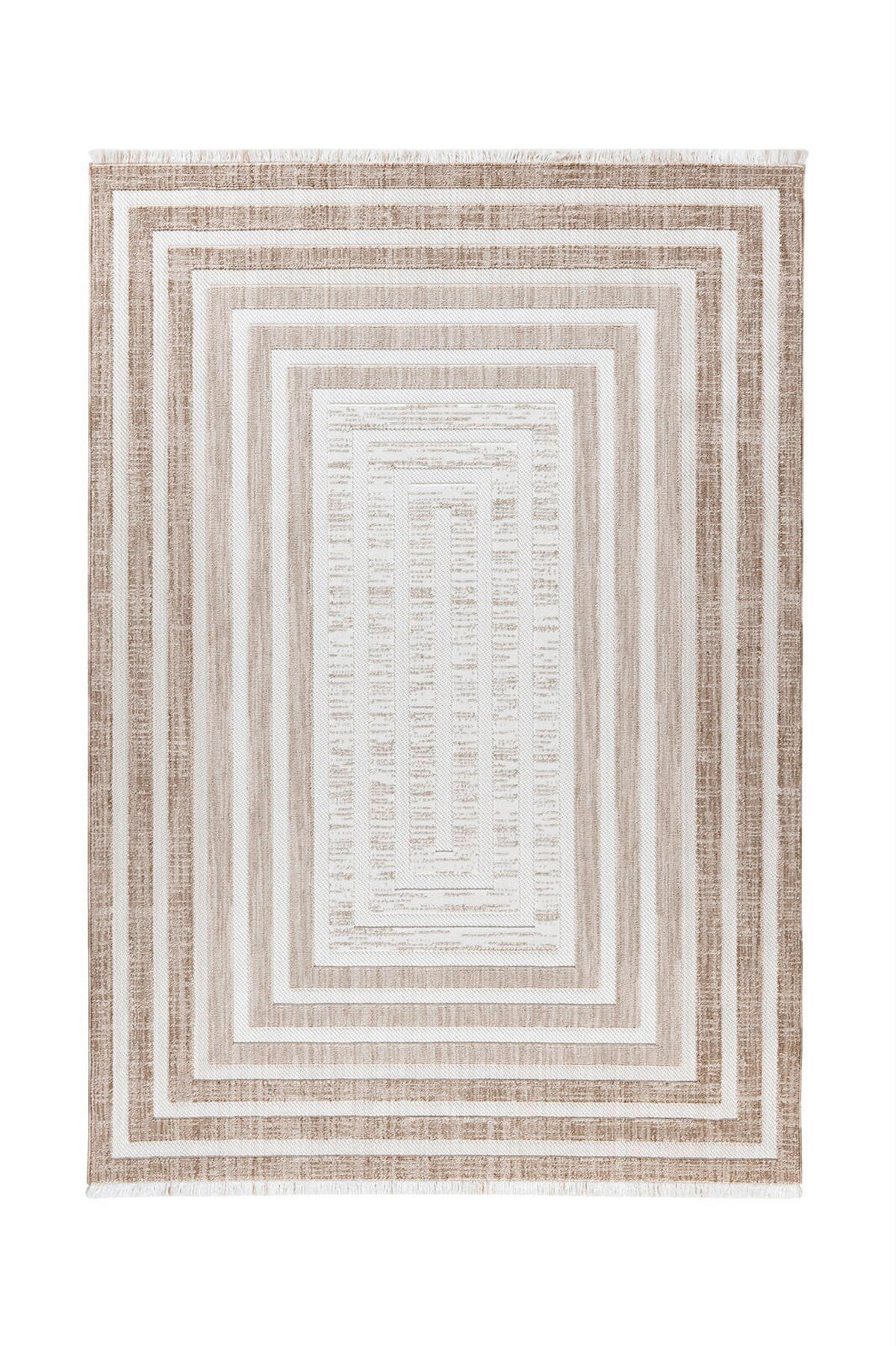 TEPPICH 120/170 cm Sarai 125 Braun / Beige  - Beige/Braun, Konventionell, Textil (120/170cm)