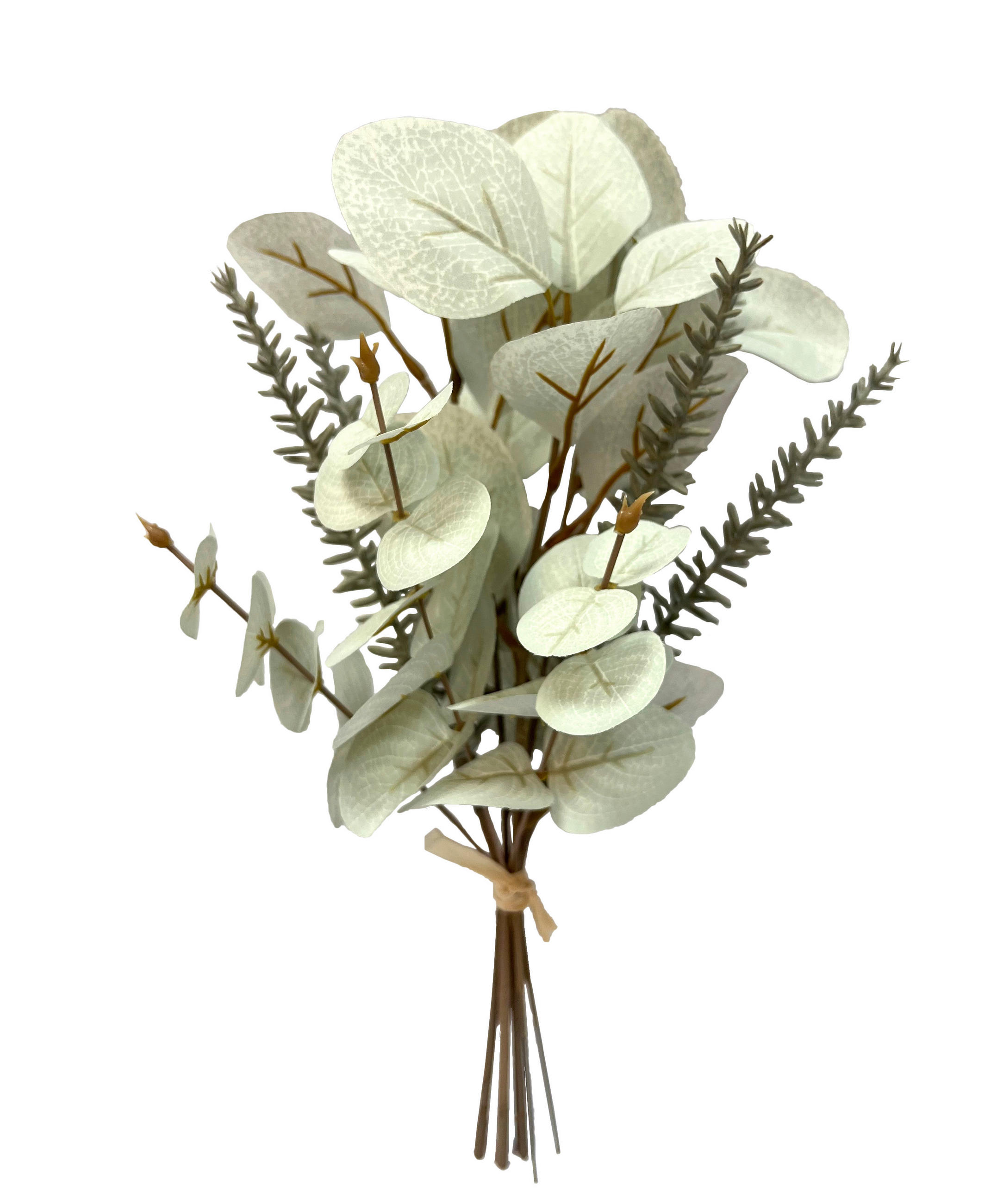 KUNSTBLUME Eukalyptus  - Dunkelgrün/Grün, Basics, Kunststoff (30cm)