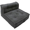 SOFAELEMENT in Cord Grau  - Grau, Design, Textil (80/43/80cm) - P & B