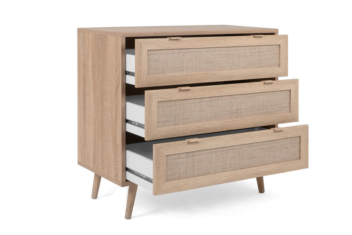 KOMMODE  in 80/80/40 cm  - Sonoma Eiche, Natur, Holz/Holzwerkstoff (80/80/40cm) - MID.YOU