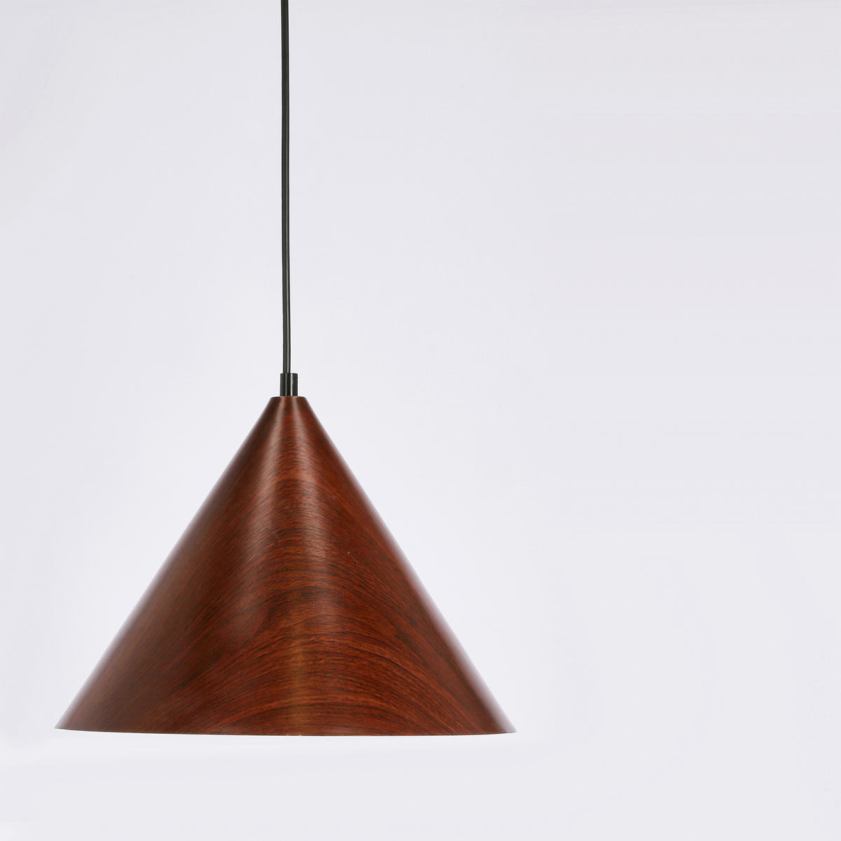 HÄNGLAMPA Dunca 32/32/115 cm  - nötfärg/svart, Design, metall (32/32/115cm)