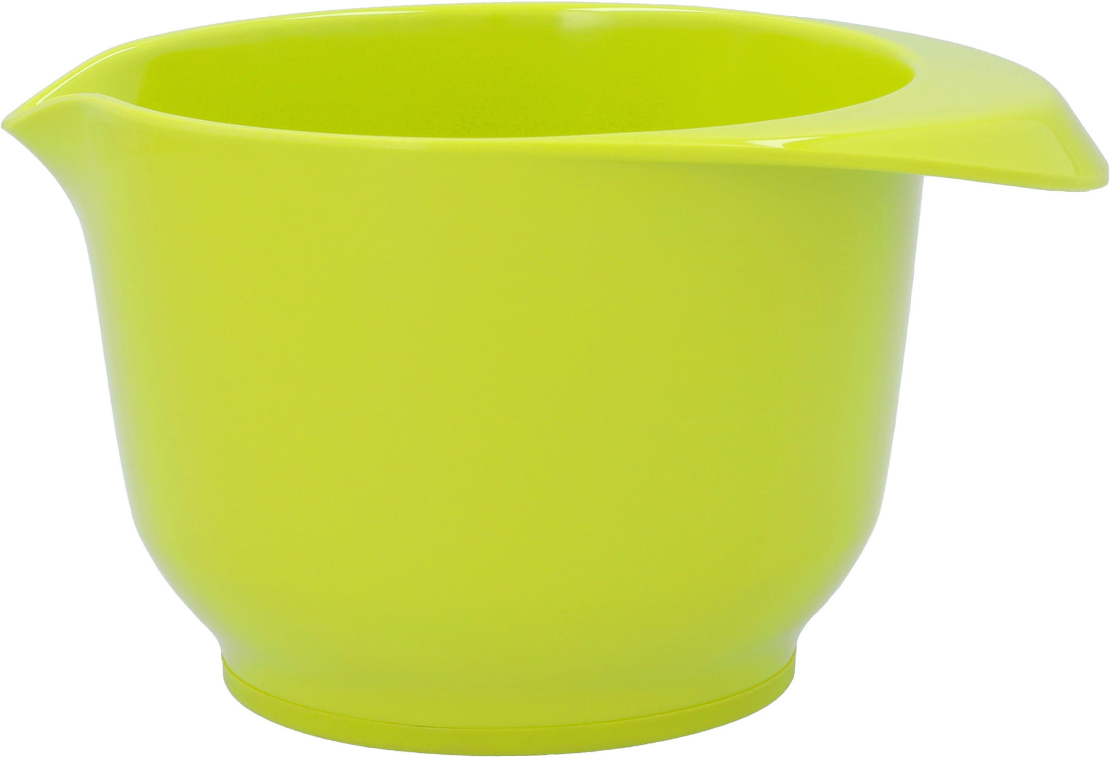 RÜHRSCHÜSSEL - Limette, Basics, Kunststoff (0,5cm) - Birkmann