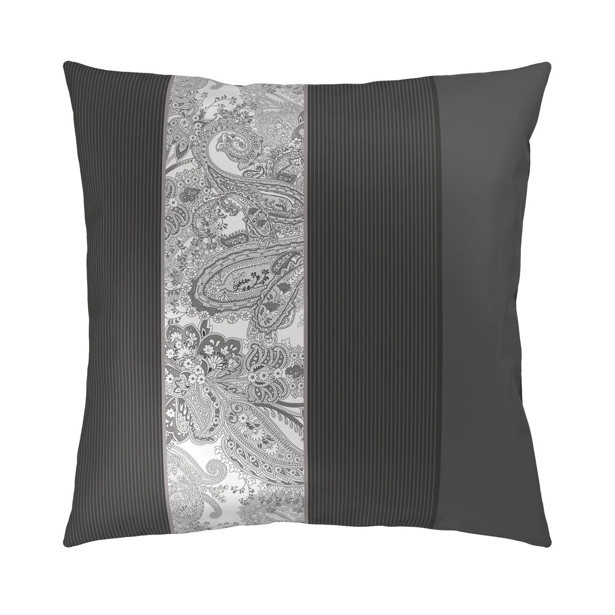 BETTWÄSCHE Satin 155/220 cm  - Anthrazit, Textil (155/220cm) - Dieter Knoll