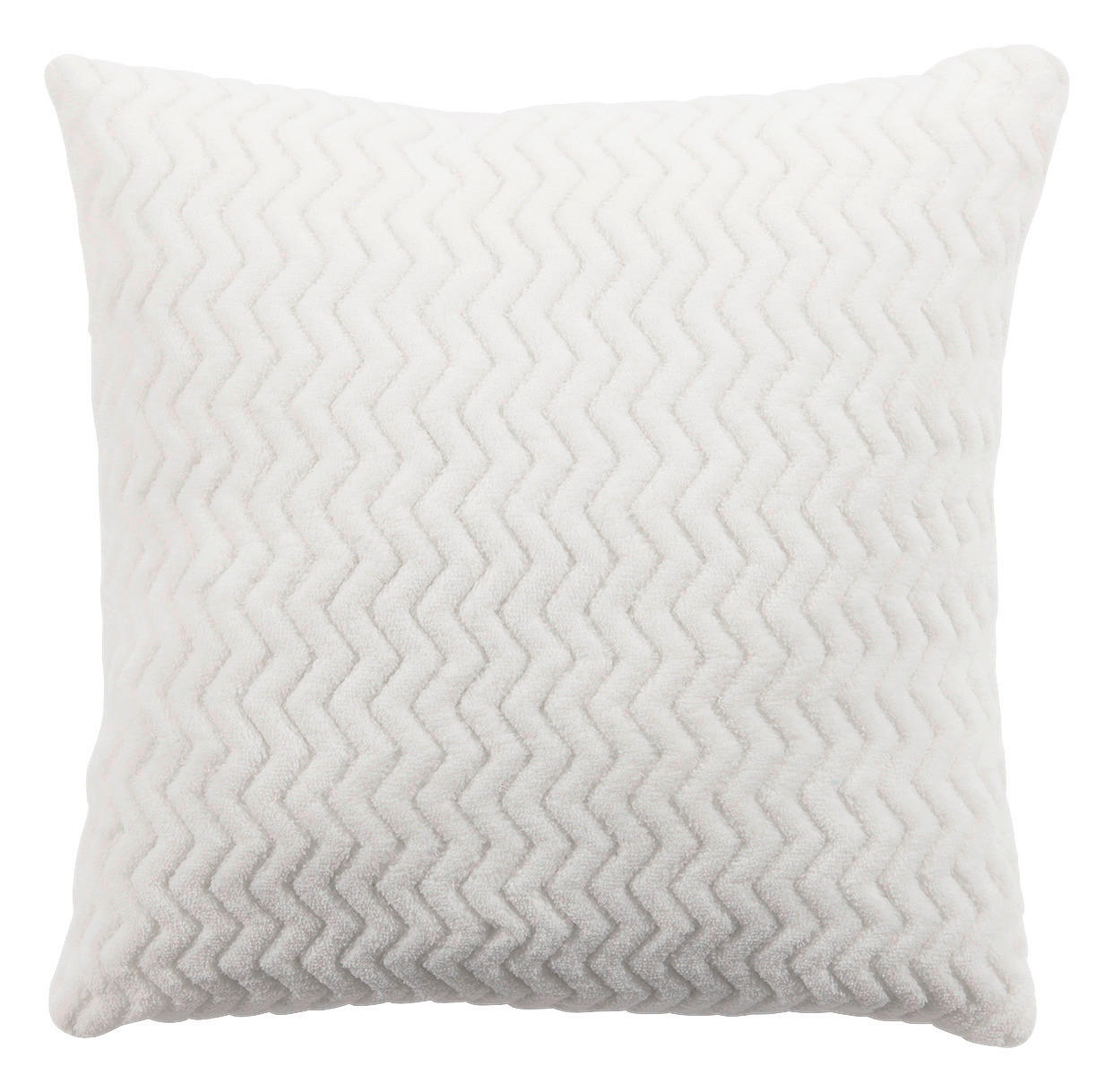 Zierkissen Talisha 40x40 Cm Polyester Weiß Mit Zipp